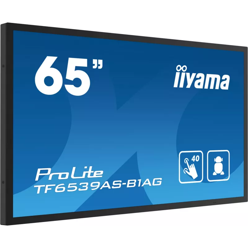 Digital-Signage-Flachbildschirm iiyama TF6539AS-B1AG 64,5 Zoll Touchscreen LED 3840 x 2160