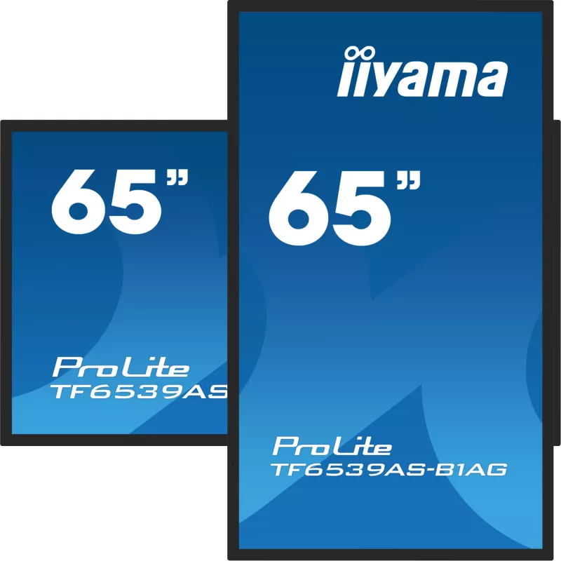 Digital-Signage-Flachbildschirm iiyama TF6539AS-B1AG 64,5 Zoll Touchscreen LED 3840 x 2160