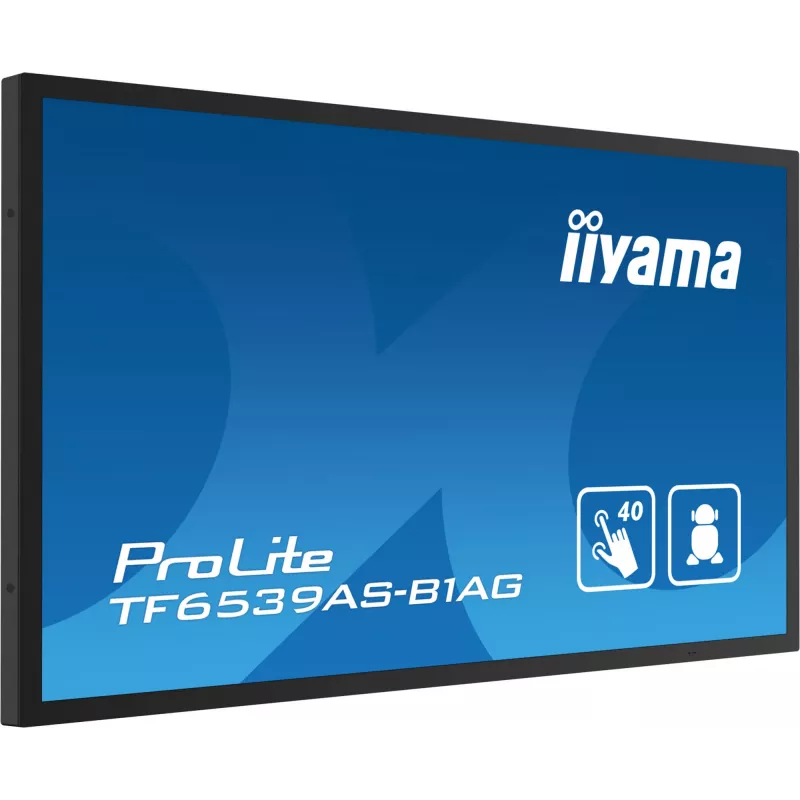 Digital-Signage-Flachbildschirm iiyama TF6539AS-B1AG 64,5 Zoll Touchscreen LED 3840 x 2160