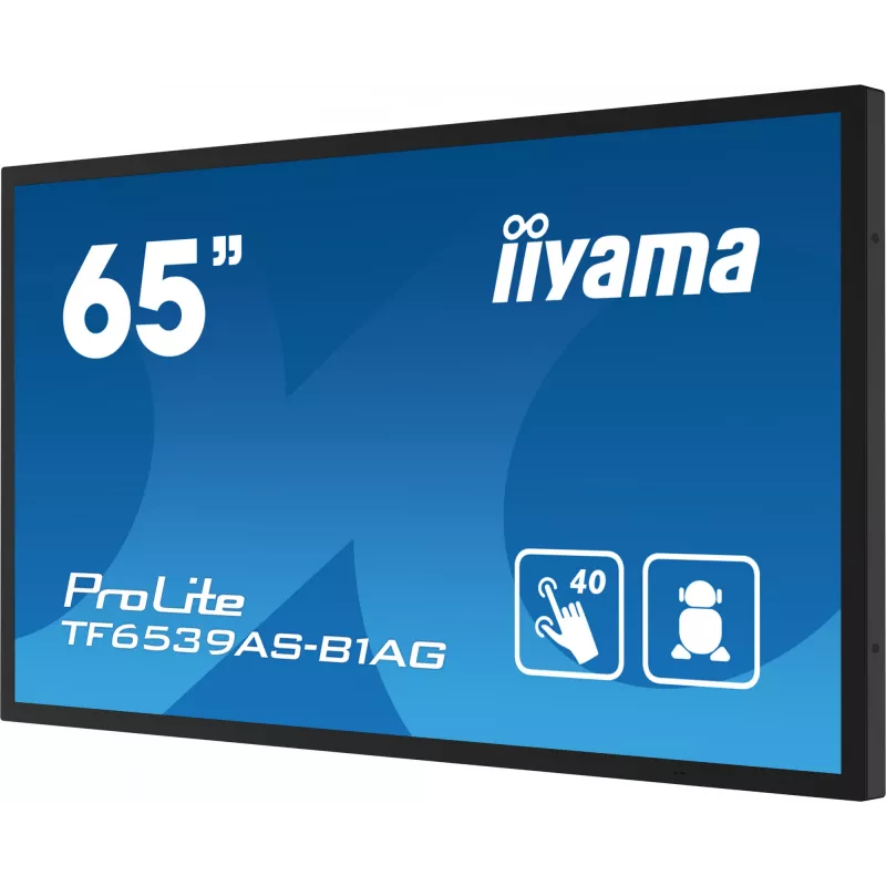 Digital-Signage-Flachbildschirm iiyama TF6539AS-B1AG 64,5 Zoll Touchscreen LED 3840 x 2160