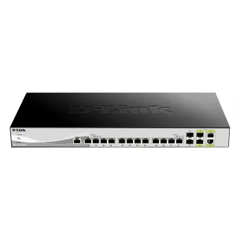 D-Link DXS-1210-16TC/E Netzwerk-Switch Managed L2 10G Ethernet (100/1000/10000) Grau