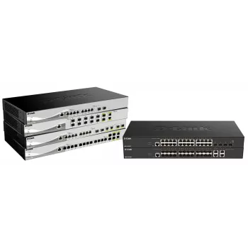 D-Link DXS-1210-16TC/E Netzwerk-Switch Managed L2 10G Ethernet (100/1000/10000) Grau