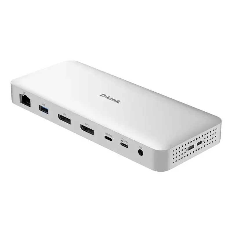 D-Link 9-in-1 USB4 Dockingstation kabelgebunden USB4 100W 8K Ultra HD