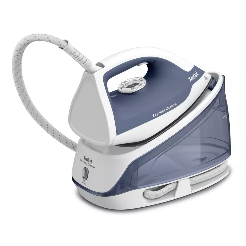 Tefal Express Optimal SV4110 2200 W 1,2 L Keramik Express Glide Blau, Weiß