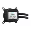 All-in-One-Flüssigkeitskühler ASUS Prime LC 360 ARGB LCD — 360-mm-Radiator, 3x 120-mm-Lüfter, LCD, PWM, Schwarz