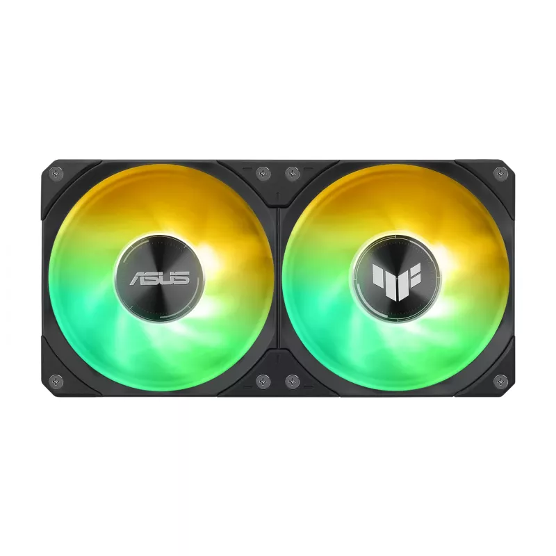 All-in-One-Flüssigkeitskühler ASUS TUF GAMING LC III 240 ARGB — 240-mm-Radiator, 2 x 120-mm-ARGB-Lüfter, Sockel AM5-Unterstützung, Schwarz