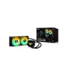 All-in-One-Flüssigkeitskühler ASUS TUF GAMING LC III 240 ARGB — 240-mm-Radiator, 2 x 120-mm-ARGB-Lüfter, Sockel AM5-Unterstützung, Schwarz