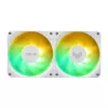 All-in-One-Flüssigkeitskühler ASUS TUF GAMING LC III 240 ARGB WHT – 240-mm-Radiator, 2x 120-mm-Lüfter, PWM, weiß