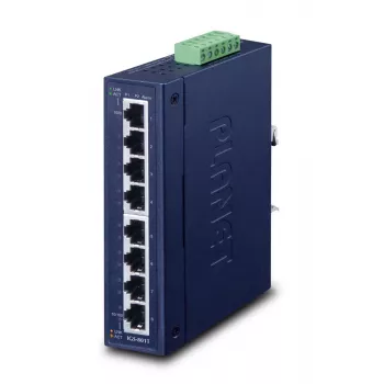 PLANET IP30 8-Port Industrial Gigabit Switch
