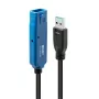 Lindy 15m USB 3.0 Active Extension Pro, 15 m, USB A, USB A, USB 3.2 Gen 1 (3.1 Gen 1), 5 Gbit/s, Schwarz