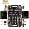 Steckschlüsselsatz NEO Tools 10-062, 1/2 Zoll Antrieb, 10-teilig