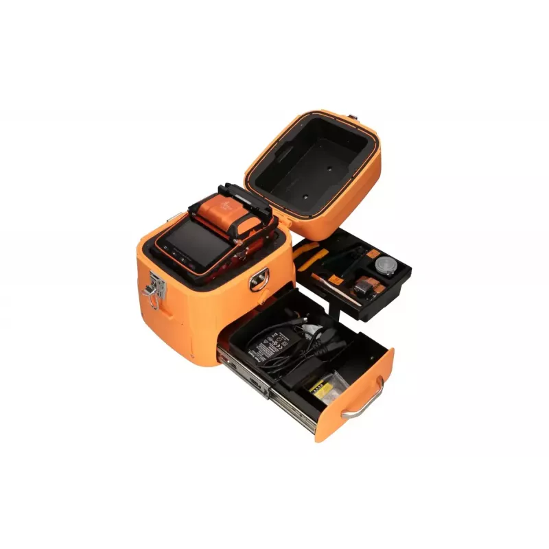 Fusionsspleißgerät Extralink AI-9 7800mAh Batterie LED-Lampe LCD 5,1 Zoll