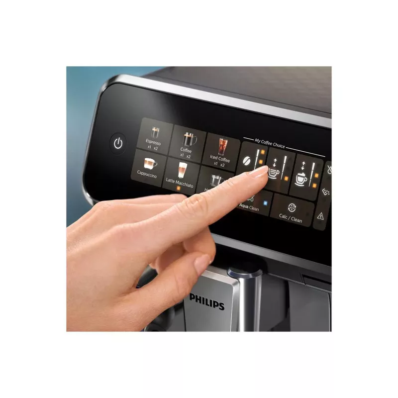 Espressomaschine Philips EP3349/70 — Vollautomat, 15 bar, 275 g Bohnenbehälter, Keramikmahlwerk, Milchbehälter