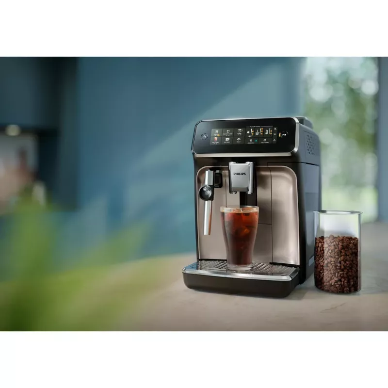Espressomaschine Philips EP3349/70 — Vollautomat, 15 bar, 275 g Bohnenbehälter, Keramikmahlwerk, Milchbehälter
