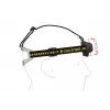 Stirnlampe Ledlenser HF8R Work Schwarz LED IP68 20 lm