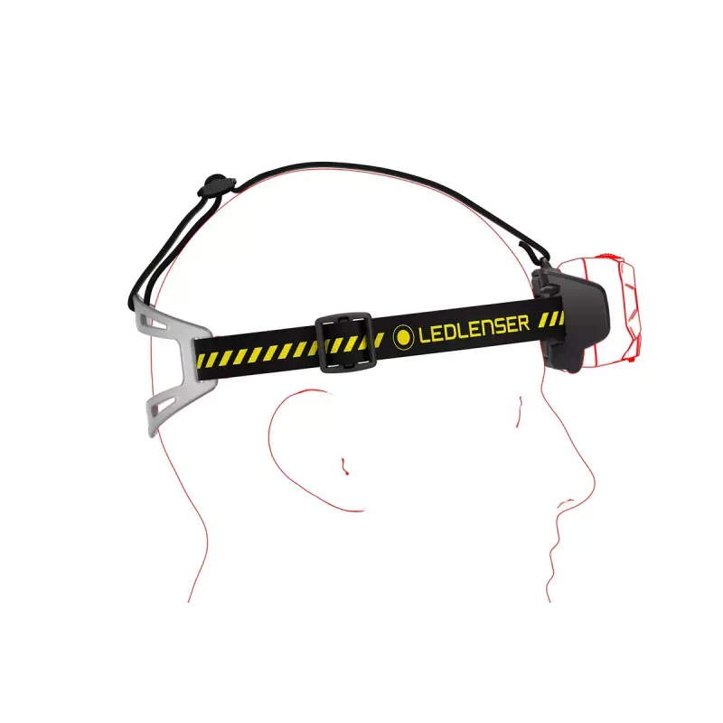Stirnlampe Ledlenser HF8R Work Schwarz LED IP68 20 lm