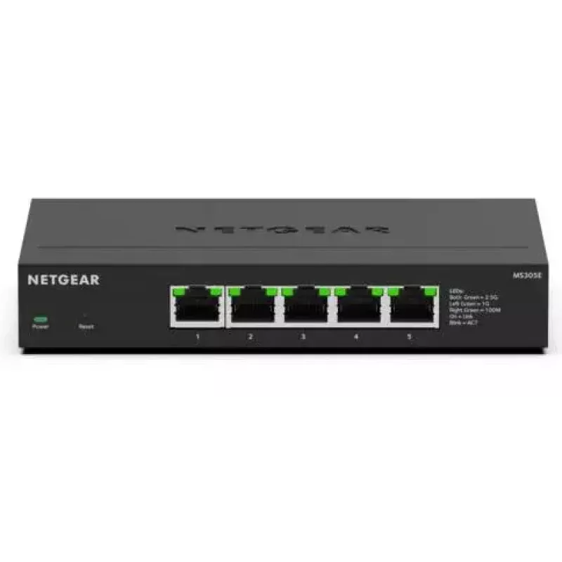 NETGEAR MS305E Unmanaged 2.5G Ethernet (100/1000/2500) Schwarz