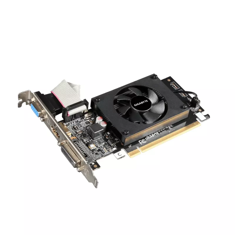 GIGABYTE GV-N710D3-2GL Grafikkarte NVIDIA GeForce GT 710 2 GB GDDR3