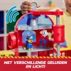 PAW Patrol Fire Rescue Command Center mit Marshall-Figur, Rettungsfeuerwehrauto, Lichter, Werfer & Soundeffekte, Kinderspielzeug für Jungen und Mädchen ab 3 Jahren
