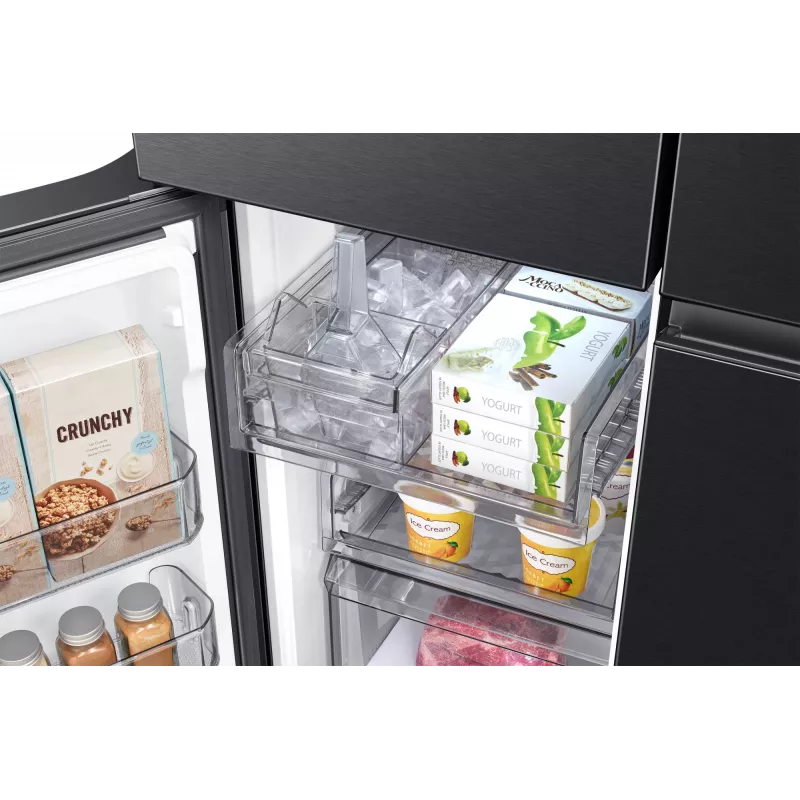 Samsung RF59C701EB1 Side-by-Side Kühlschrank freistehend 649 L Schwarz