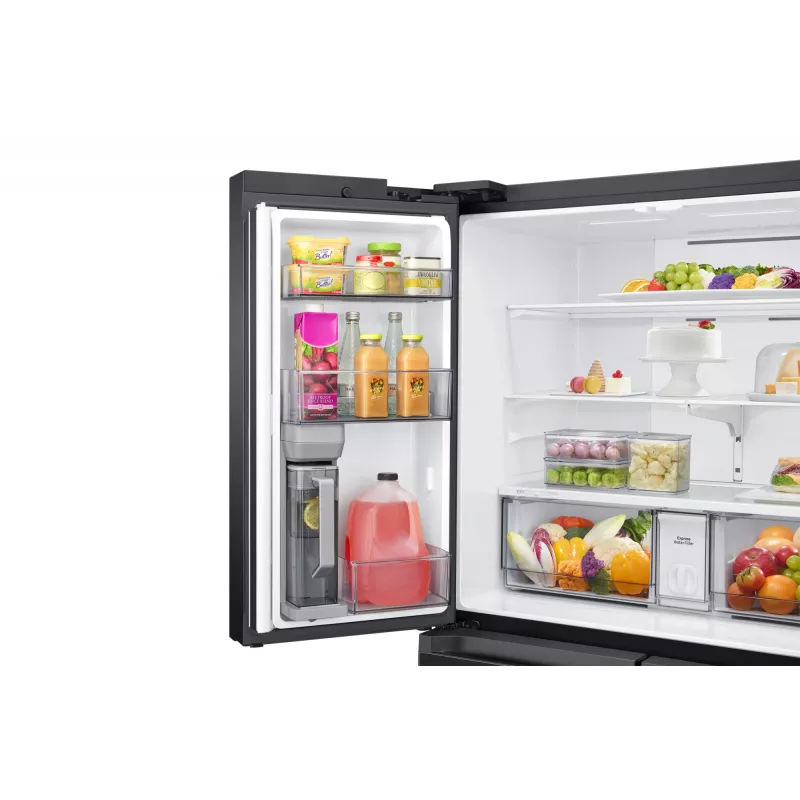 Samsung RF59C701EB1 Side-by-Side Kühlschrank freistehend 649 L Schwarz