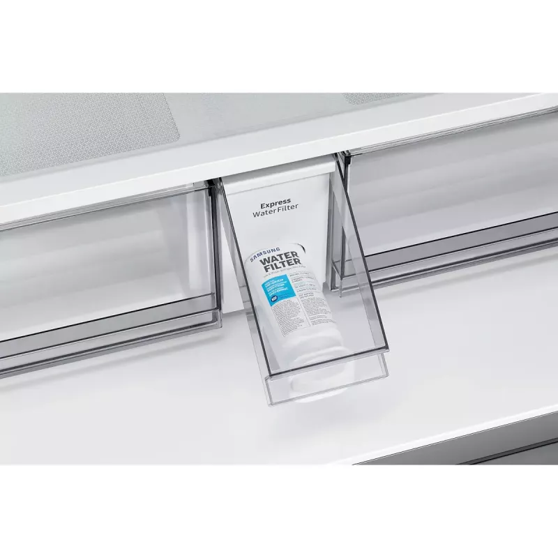 Side-by-Side-Kühlschrank Samsung RF59C701ES9 — French Door, 649 L Gesamt (390 L Kühlschrank / 269 L Gefrierschrank), Silber