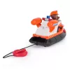 PAW Patrol Fire Rescue: Zuma Rettungs-Feuerwehrboot mit Actionfigur, abschießbarem Rettungsring, Waschbär & Spielzeugboot, Kinderspielzeug für Jungen & Mädchen ab 3 Jahren