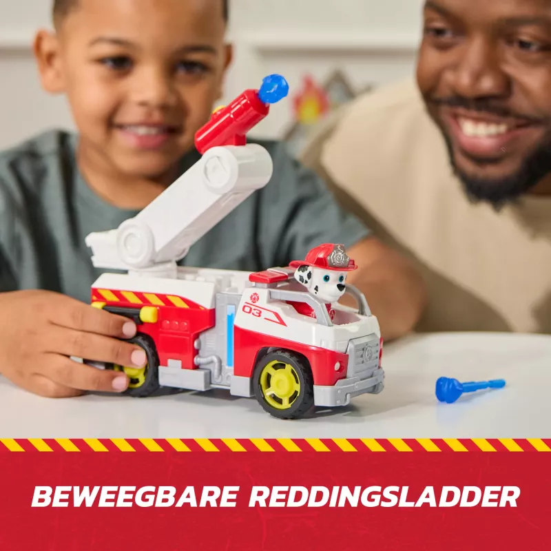 Feuerwehr-Spielzeugauto Spin Master Marshall Rescue Fire Engine mit Actionfigur, Projektilwerfer, Kunststoff, ab 3 Jahren