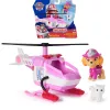 PAW Patrol Fire Rescue: Skye Rettungs-Helikopter mit Actionfigur, Katzenfreund und Spielzeughubschrauber, Spielzeug für Jungen und Mädchen ab 3 Jahren