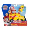 PAW Patrol Fire Rescue: Rubble Rescue Feuerwehr-Kipplaster mit Actionfigur, Projektilen und Spielzeug-LKW, Spielzeug für Jungen und Mädchen ab 3 Jahren