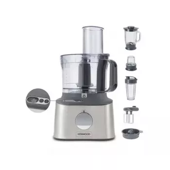 Küchenmaschine Kenwood MultiPro Compact+ FDM316SS — 800 W, 2-L-Schüssel, grau, integrierte Waage