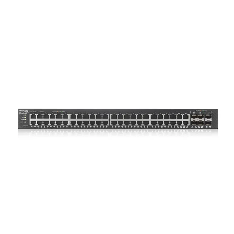 Zyxel GS2220-50-EU0101F Netzwerk-Switch Managed L2 Gigabit Ethernet (10/100/1000) Schwarz