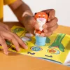 Melissa & Doug Sticker WOW! 24-seitiger Aktivitätsblock und Sticker-Stempel, 300 Sticker, Kunst- und Bastel-Fidget-Spielzeug Sammlerfigur – Tiger – FSC-zertifiziert