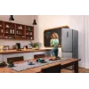 Gorenje Kühl-Gefrierkombination NRK619CAXL4 SI, 304 L, SN-N, 6 kg/24h, C, Fresh Zone-Fach, Grau