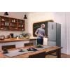 Gorenje Kühl-Gefrierkombination NRK619CAXL4 SI, 304 L, SN-N, 6 kg/24h, C, Fresh Zone-Fach, Grau