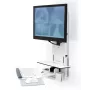 ERGOTRON Styleview Sitz-Steh-Vertikallift-Patientenzimmer (weiß)