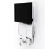 ERGOTRON Styleview Sitz-Steh-Vertikallift-Patientenzimmer (weiß)