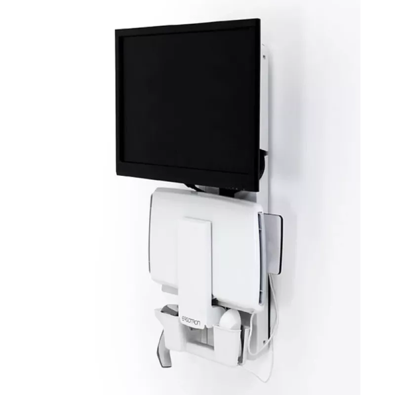 ERGOTRON Styleview Sitz-Steh-Vertikallift-Patientenzimmer (weiß)