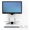 ERGOTRON Styleview Sitz-Steh-Vertikallift-Patientenzimmer (weiß)