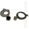 DATALOGIC Kabel Cab-362 RS232 9-polig Buchse Anschluss Spiralkabel