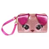 Purse Pets, Keepin’ It Clutch Dazzling Diva Welpen-Spielzeug und Handgelenktasche mit aufleuchtenden Regenbogenaugen, Spielzeug für Mädchen ab 4 Jahren