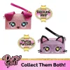 Purse Pets, Keepin’ It Clutch Dazzling Diva Welpen-Spielzeug und Handgelenktasche mit aufleuchtenden Regenbogenaugen, Spielzeug für Mädchen ab 4 Jahren
