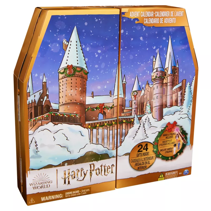 Adventskalender-Box Harry Potter Magical Minis 2023 — 24 Überraschungsspielzeuge, Mehrfarbig, LR44