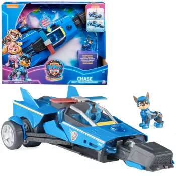 Polizeiauto PAW Patrol Chase’s Mighty Transforming Cruiser mit Lichtern und Geräuschen