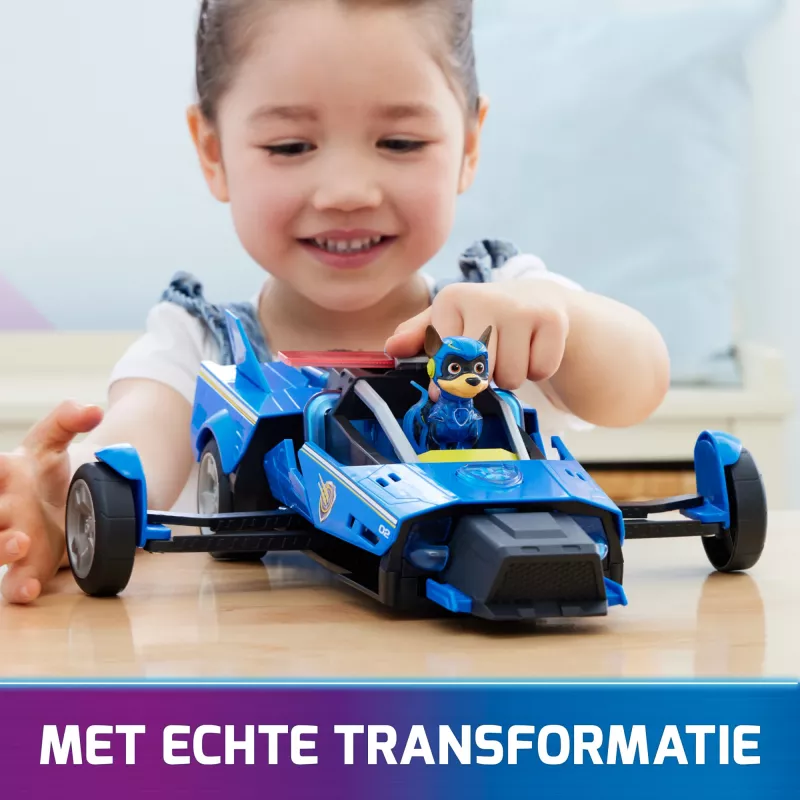 Polizeiauto PAW Patrol Chase’s Mighty Transforming Cruiser mit Lichtern und Geräuschen