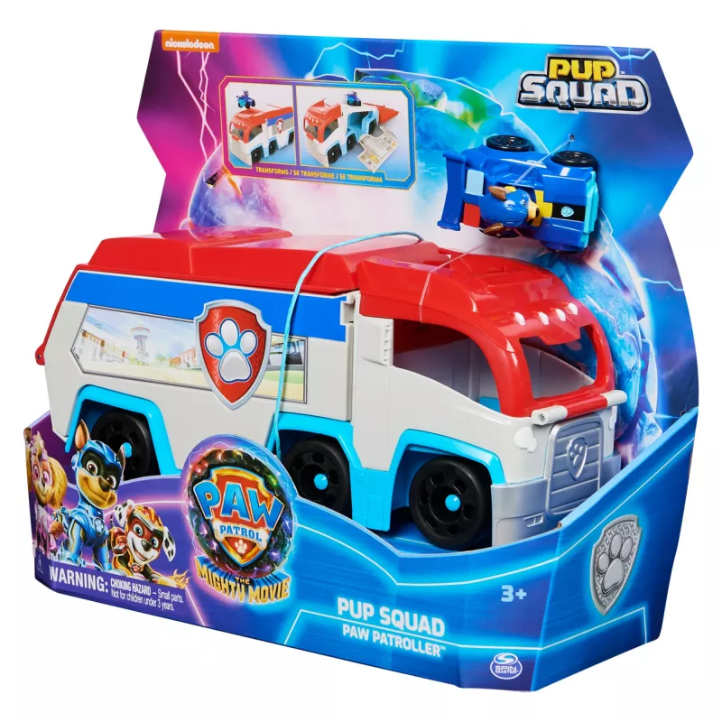 PAW Patrol The Mighty Movie Pup Squad Patroller Spielzeug-LKW