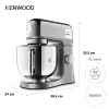 Küchenmaschine Kenwood kMix Special Edition KMX760ACH — 1000 W, Chrom, Edelstahlschüssel