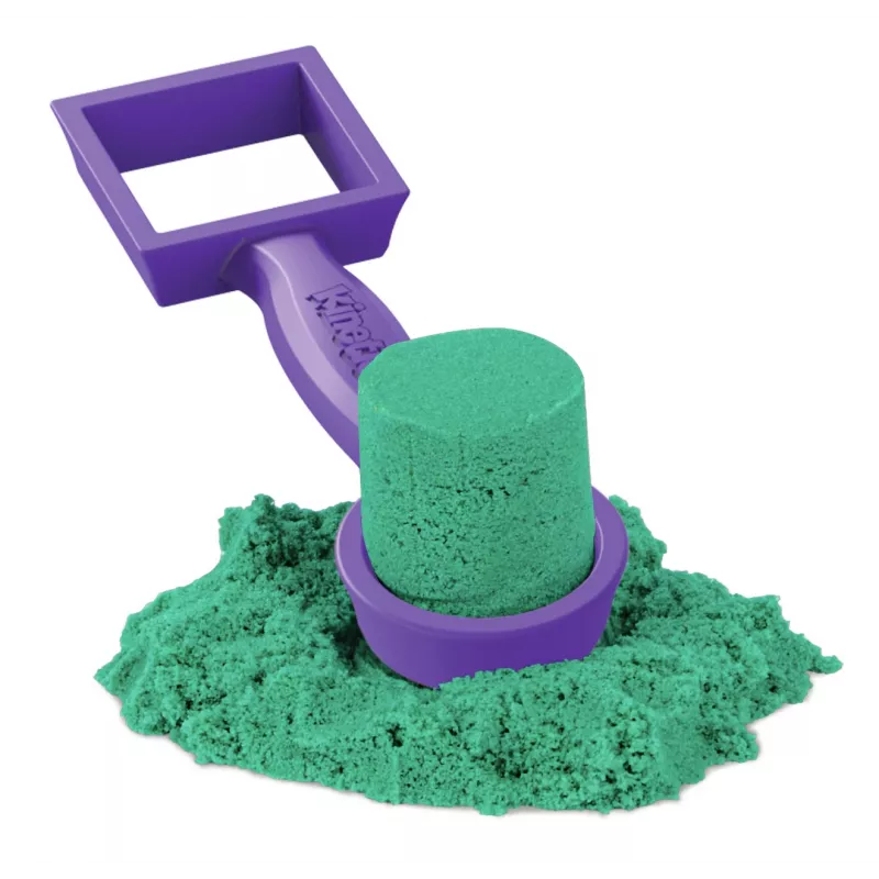 Kinetic Sand, Ultimate Sandisfying Set mit 2lbs Spielsand (Pink, Gelb & Türkis), 10 Werkzeuge & Formen, Sensorik-Spielzeug für Kinder ab 7 Jahren