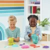 Kinetic Sand, Ultimate Sandisfying Set mit 2lbs Spielsand (Pink, Gelb & Türkis), 10 Werkzeuge & Formen, Sensorik-Spielzeug für Kinder ab 7 Jahren