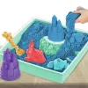 Kinetic Sand, Sandkasten-Set, kreative Ostergeschenke, enthält 1 lb blauen formbaren Spielsand, 4 Werkzeuge & Formen, Aufbewahrung, sensorisches Spielzeug für Kinder ab 3 Jahren